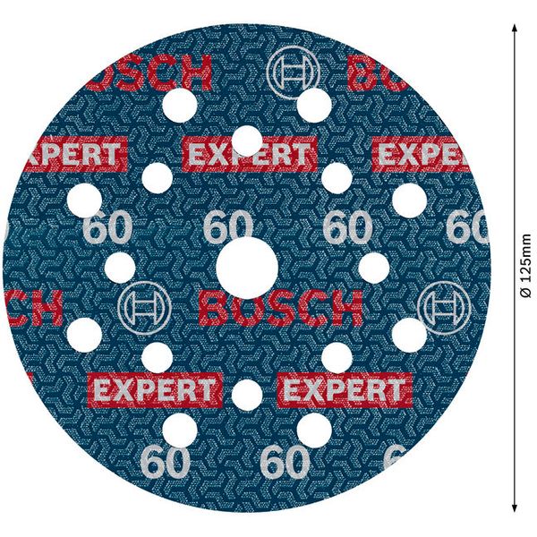 Sanding foil Expert O780,125mm,60,50 image 1