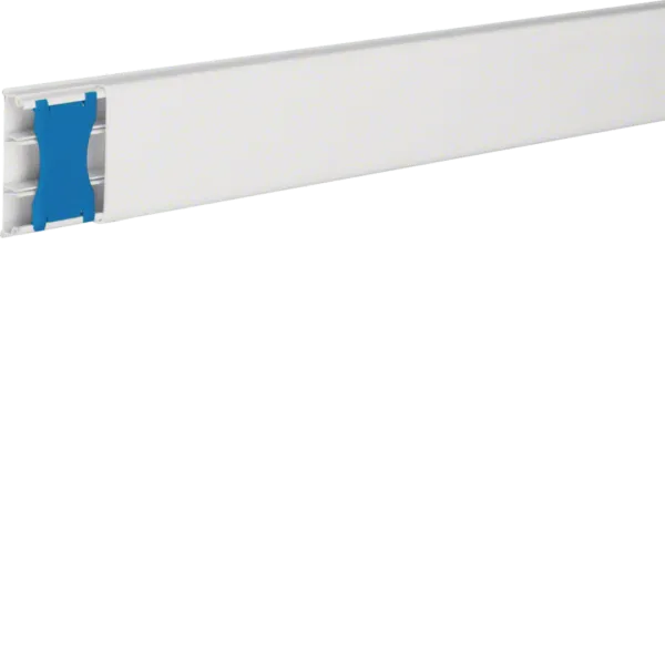 ATA 12x50 2-Partition Moulding Puretehalit.ateha Duct 12x50 L=2.0m, 3 chambers, white image 1