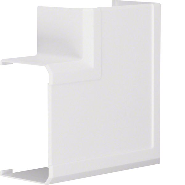 Flat angle overlapping for wall trunking BRN 70x110mm of PVC in pure w image 3