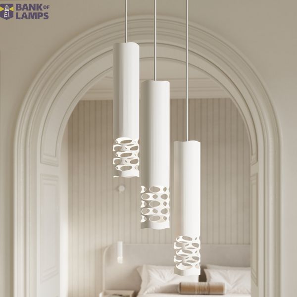 Pendant lamp LIRO 3L white image 6