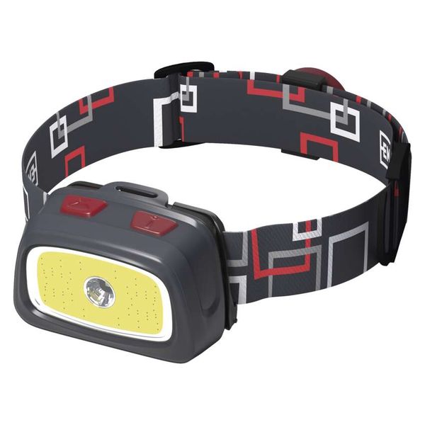CREE LED + COB LED Headlamp 3× AAA, 330 lm, 65 m image 1
