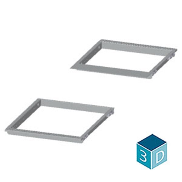 ALPHA 3200 Eco cover frame coupling, IP30, W: 600mm image 1