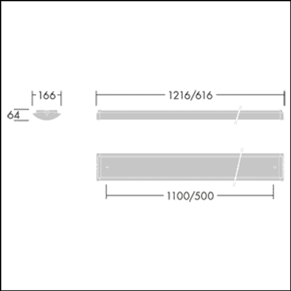 PRISMA LED4400-840 HFIX FR L1200 TW - Surface mounted LED luminaire image 3