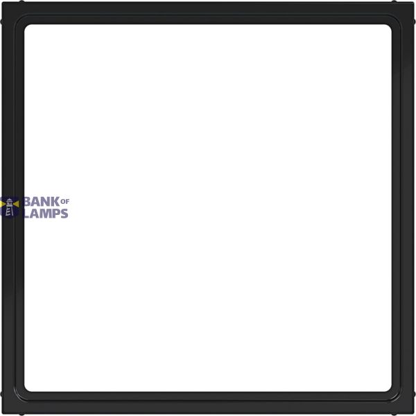 Spacer ring for central plate 51 x 51 mm, A.x/C.x, glossy night black image 1