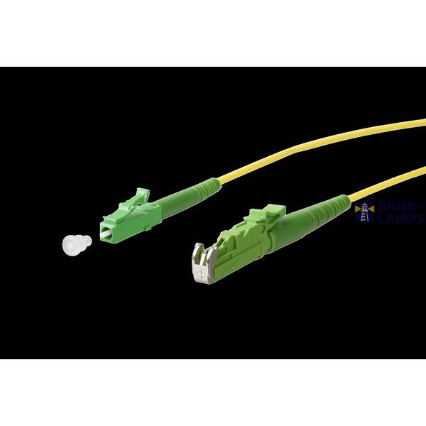 OpDAT patch cord LC-S APC/E2000-S APC OS2, 2.0 m image 2