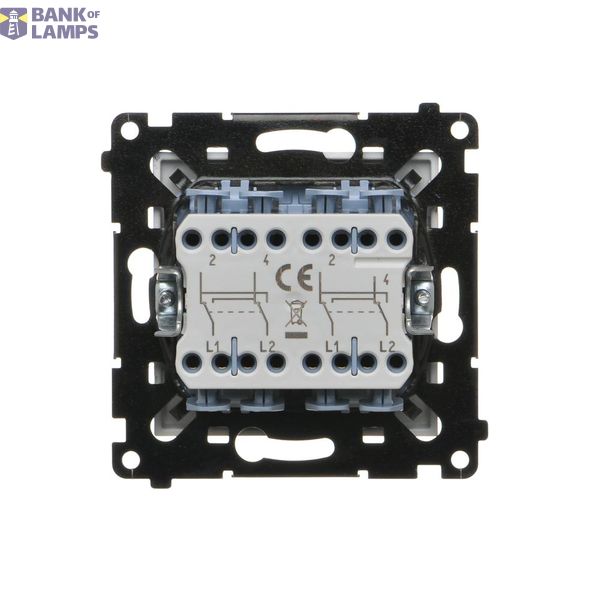 SOON ON SALE, Quadruple frame, Simon 24, IP20/IP44, cashmere image 1