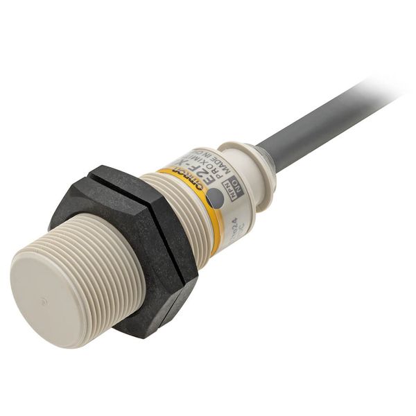 Proximity sensor, plastic body, inductive, M18, shielded, 5mm, DC, 3-w E2F 7135B image 2