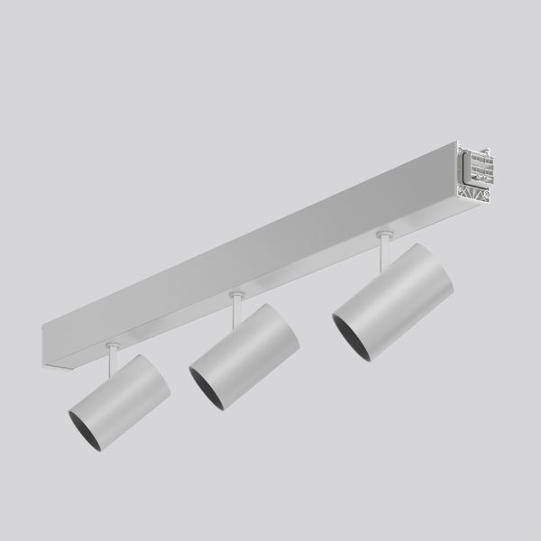 LINEDO, 81 W, 7400 lm, 930, aluminium, on/off Continuous line luminair image 1
