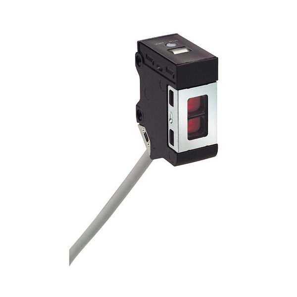 Photoelectric sensors XU, miniature, polarised, Sn=5 m, 12..24 VDC, cable 2 m image 1