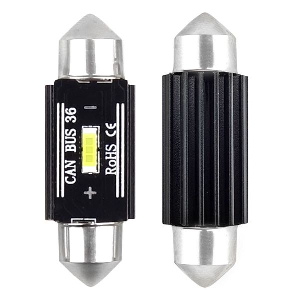 LED CANBUS 1860 1SMD UltraBright Festoon C5W C10W C3W 36mm White 12V/24V image 1
