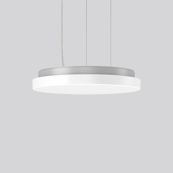FLAT SLIM step, 24...38 W, 2450...4150 lm, 830, 840, silver, on/off Pe image 2