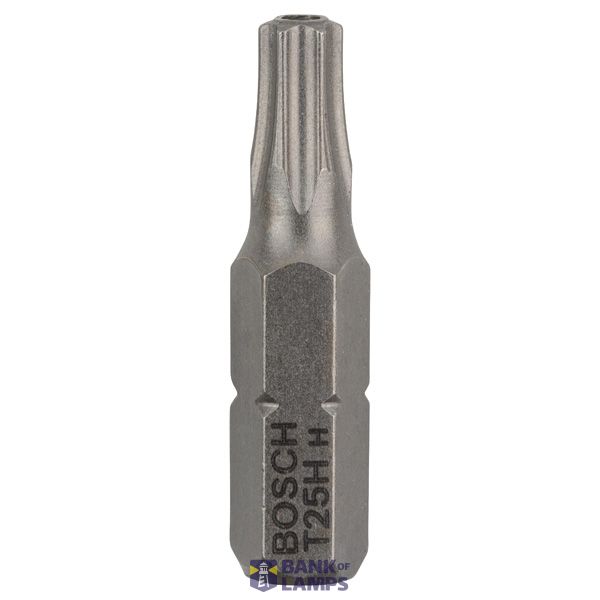 T25H Security-Torx® screwdriver bit, Extra Hard T25H, 25 mm 2 pcs. image 1