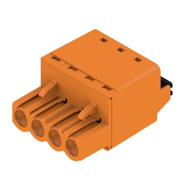 PCB plug-in connector, female plug, 5.00 mm, Number of poles: 4, 180°, PUSH IN with actuator, Clamping range, max. : 3.31 mm², Box image 2