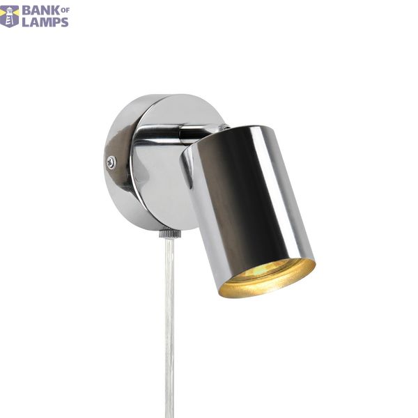 Explore | Wall light | Chrome image 1