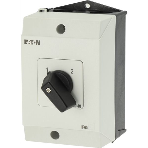 T0-4-11/I1 Multi-speed switches, T0, 20 A, surface mounting, 4 contact unit(s), Contacts: 8, 90 °, maintained, Without 0 (Off) position, 1-2, Design number 11 image 7