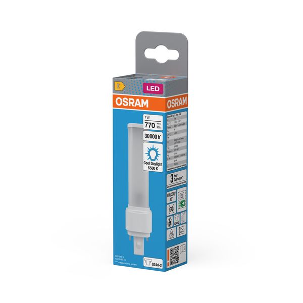 DULUX LED D18 EM 7W 865 G24D-2 OSRAM image 2