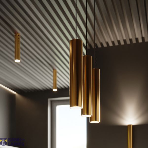 HANGING LAMP LAGOS 2 GOLDEN GLOSS GU10 2X10W IP20 image 7