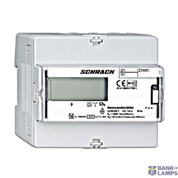 Digital CT-kWH-Meter x/5A (6A), 3phase, Modbus interface image 1
