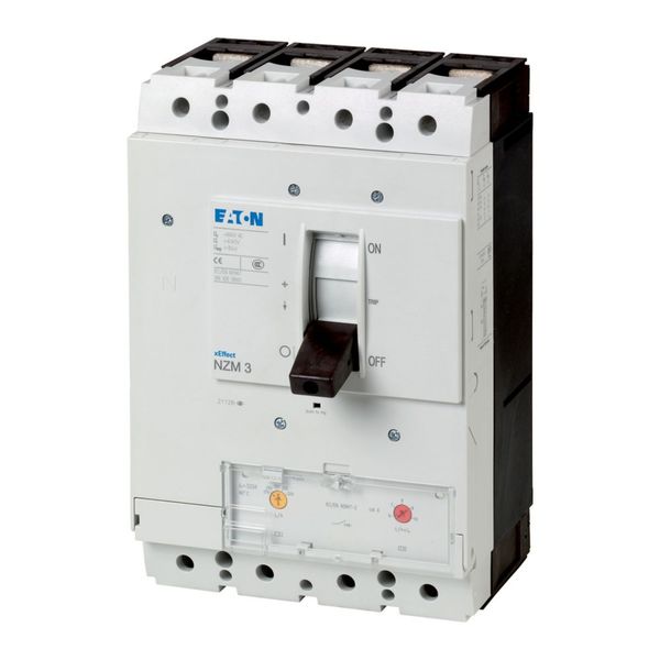 NZMH3-4-A320/200 Circuit-breaker, 4p, 320A, 200A in 4th pole image 3