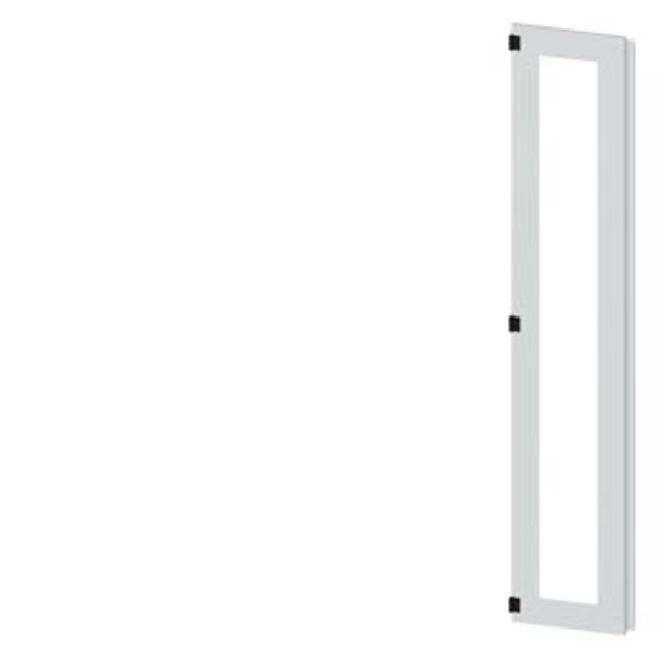 SIVACON door half. left. window. IP55. H: 2200 mm. W: 400 mm. protection class 1 image 1