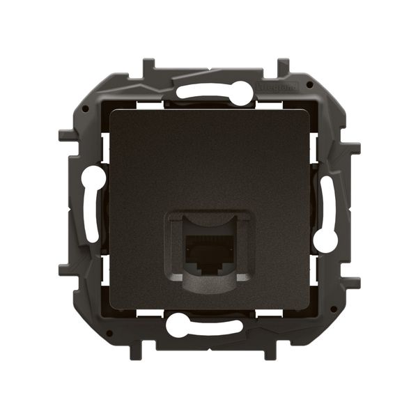 RJ45 SOCKET CAT6 UTP BLACK image 3