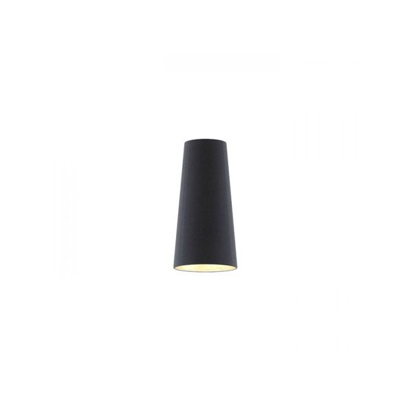 CONNY 15/30 table shade Polycotton black/copper foil max. 23W image 1