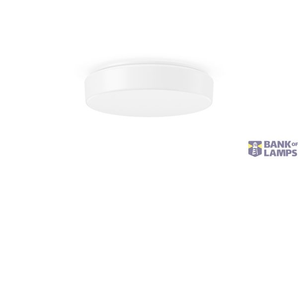 Flat Polymero Kreis, 20 W, 1950 lm, 830, white, on/off Ceiling and wal image 1
