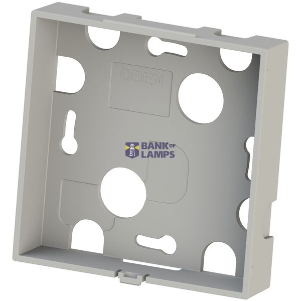 Back part for surface wiring of a 80x80mm sensor image 1