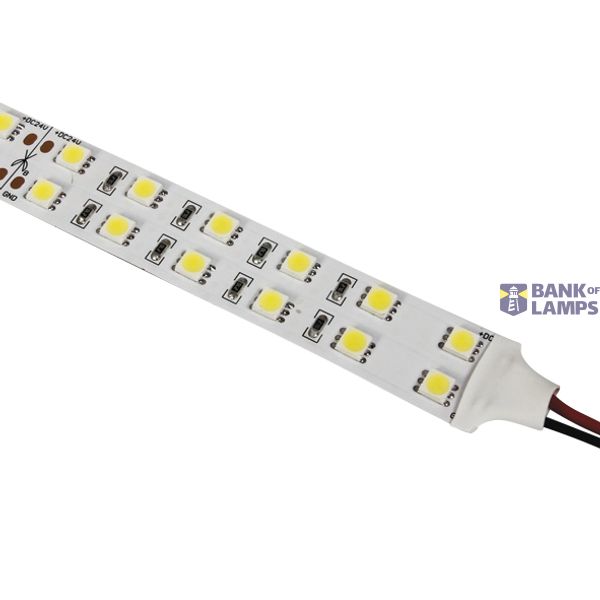 DOUBLE LED STRIP 24V CW 5m ROLL 28,8W/m IP20 image 1