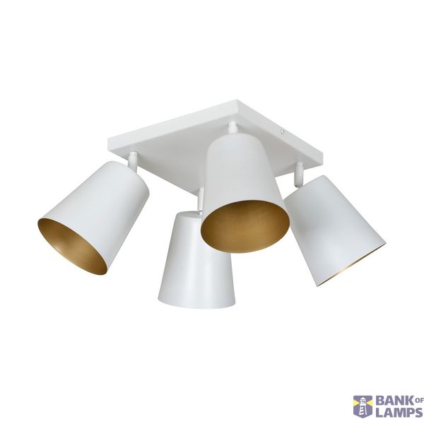PRISM 4 WHITE / GOLD image 1