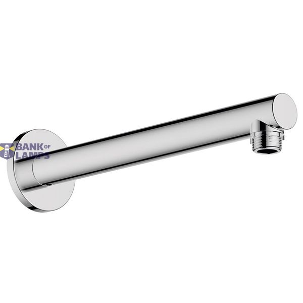 Vernis Blend shower head holder, 24cm from the wall, chrome image 1