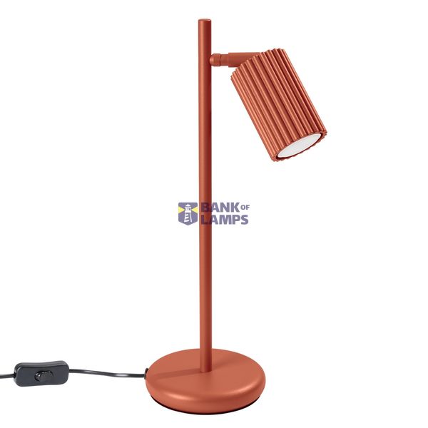 SOLLUX - Red ocher Table lamp KARBON SL.1643 10W GU10 IP20 image 3