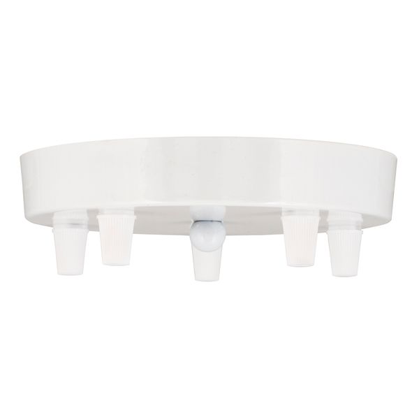 Ceiling Cup Metal White Multi-Cord 5 image 1