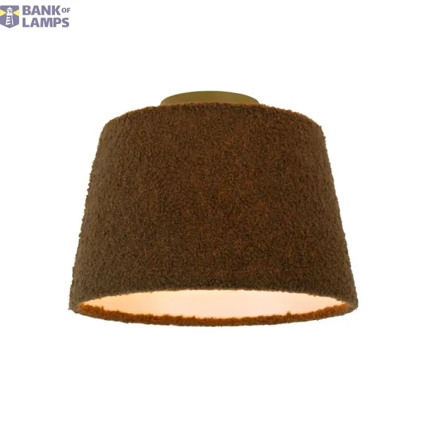 Lucide WOOLLY - Ceiling lamp - Ø 28 cm - 1xE27 - Green image 1