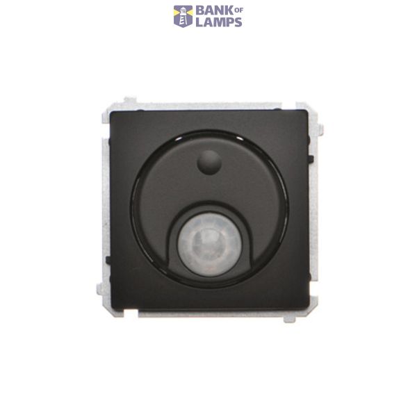Switch with motion sensor, black matt image 1
