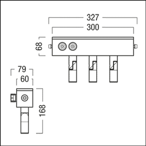 SUSY S 3P 600-840 FL LDO AJ CHMM - Facade projector image 2