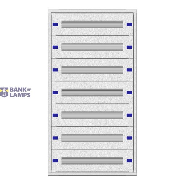 Modular chassis 2-21K, 7-rows, complete image 1