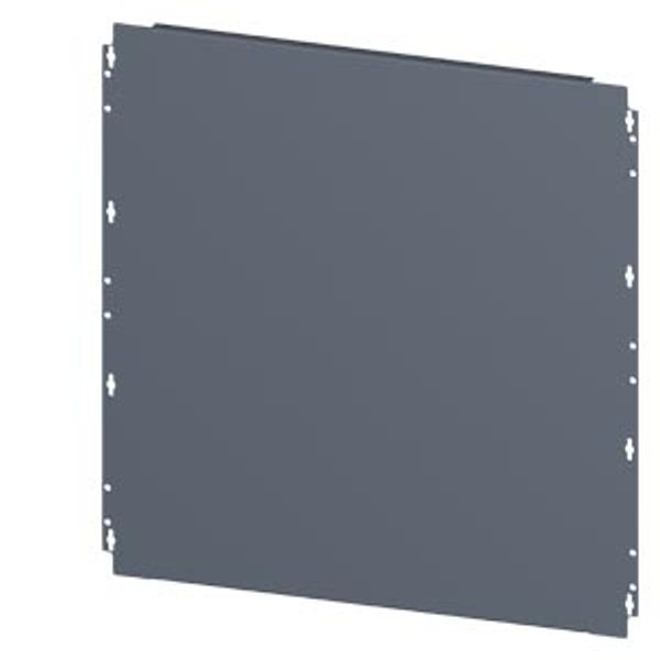 SIVACON, mounting plate, Quick assembly with screws, H: 800 mm, W: 800 mm, zinc-plated The image 1