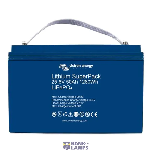 Victron Energy Akumulators Lithium SuperPack 25,6V/50Ah (M8) image 1