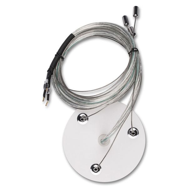 Hanging set for Nova R 350/400/500 lights, 1.1m, white rosette color image 1