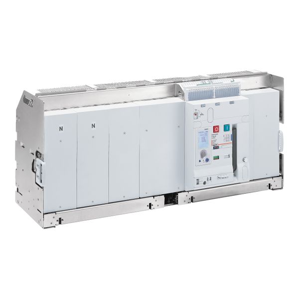 Circuit breaker DMX3 6300, 4 poles, fixed version and electronic protection unit image 1