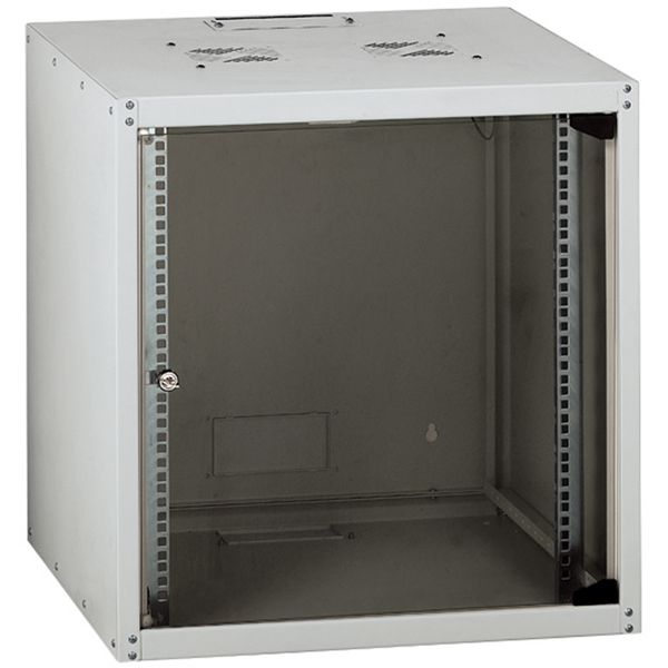 Wallmounted enclosure 12U depth 600mm Linkeo image 1