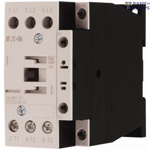 Contactor, 3 pole, 380 V 400 V 7.5 kW, 1 NC, 115 V 60 Hz, AC operation, Screw terminals image 3
