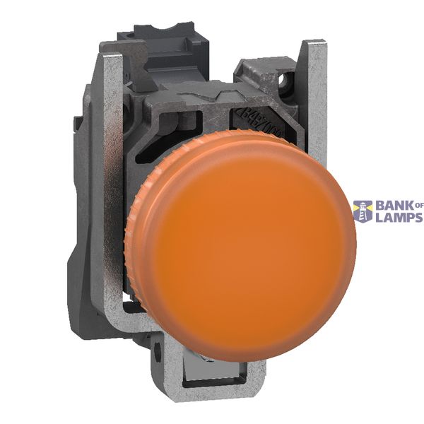 P.light metal orange LED lens Push-in image 2