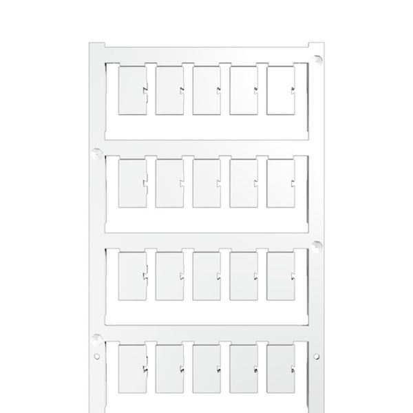 ESG, Device markers x 15 mm, PA 66, Colour: white, pluggable image 1