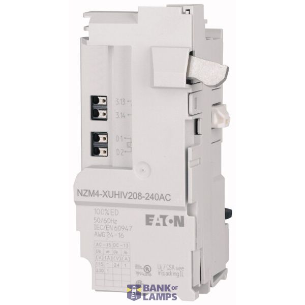 Undervoltage release for NZM4, 1 early-make auxiliary contact, 2NO, 11 image 3