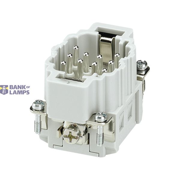 Contact insert (industry plug-in connectors), Male, 500 V, 16 A, Numbe image 2