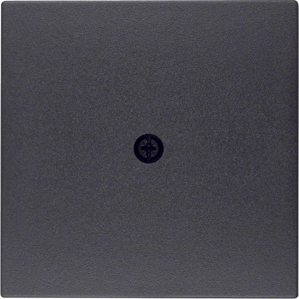 Centre plate for cable out., B.3/B.7, ant., matt image 1