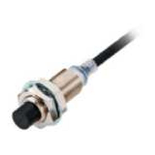 Proximity sensor, inductive, brass-nickel, M12, non-shielded, 10 mm, N E2E 8380B image 2