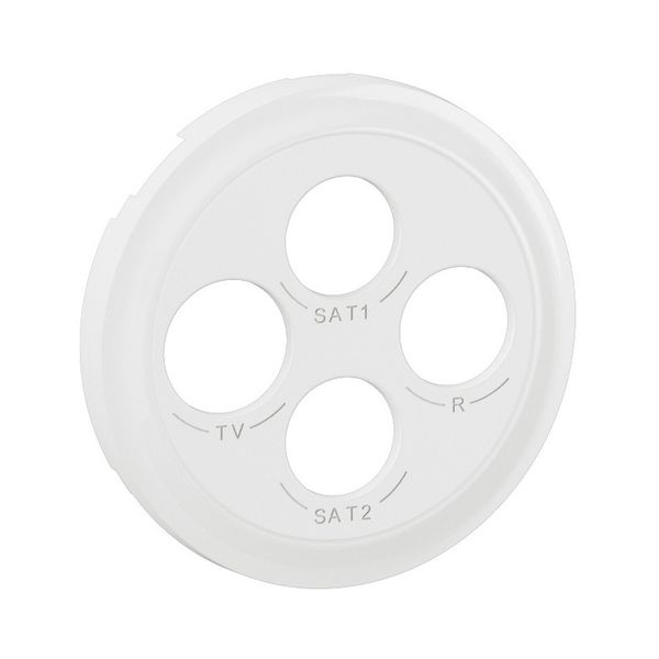 TV-R-SAT-SAT SOCKET ROCKER WHITE image 5